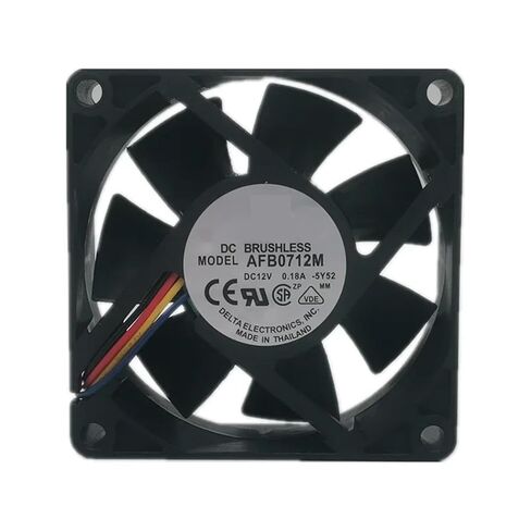 AFB0712M 7025 12V 0.18a 7cm قياس سرعة وحدة المعالجة المركزية إمدادات الطاقة الهيكل مروحة in Kuwait
