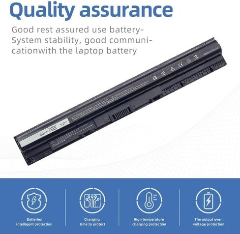 40WH 14.8V M5Y1K Li-Ion Battery Compatible with Dell Inspiron 14 15 17 5000 3000 Series 5559 5558 3551 3451 3558 i3558 3567 5755 5756 GXVJ3 HD4J0 WKRJ2 VN3N0 991XP P51F P52F P64G P63F P47F in Kuwait