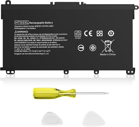 استبدال البطارية لـ HP HT03XL L11119-855 Pavilion 15 15-DA 15-DB 15-CS 15-DW 15-DY 17-by 17-CA 14-CE 14-CF 14-DF Series 15-CW1XXX 15-DB0004DX 15-DA0014DX HSTNN-UB7J HSTNN-DB8R HT03041XL in Kuwait
