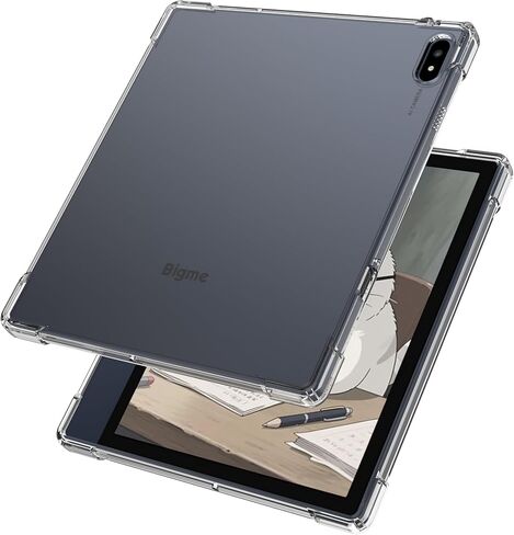حافظة Aircawin لـ 6 بوصات Bigme B6 Color Mobile ePaper Case شفافة، غطاء شفاف نحيف للقارئ الإلكتروني Bigme B6 Color E-Reader، مقاوم للصدمات ومضاد للأصفرار ومضاد للخدش وخفيف الوزن وشفاف وناعم من مادة TPU الخلفية - كريستال in Saudi Arabia