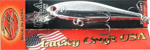 LUCKY CRAFT Pointer 65XD, Jerkbait, Trout Fishing Lure, Freshwater Bass Fishing Lure, Suspending Hard Bait with Side-to-Side Action, Weight Fixed Low Center Balancer in Saudi Arabia