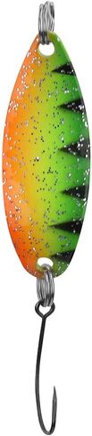 Trout Lures, Lively and Lifelike Artificial Lures with Mixed Fishing Sequin Bait Set 3.5g/3.4cm, Suitable for Freshwater and Saltwater Fishing,Orange E in Saudi Arabia