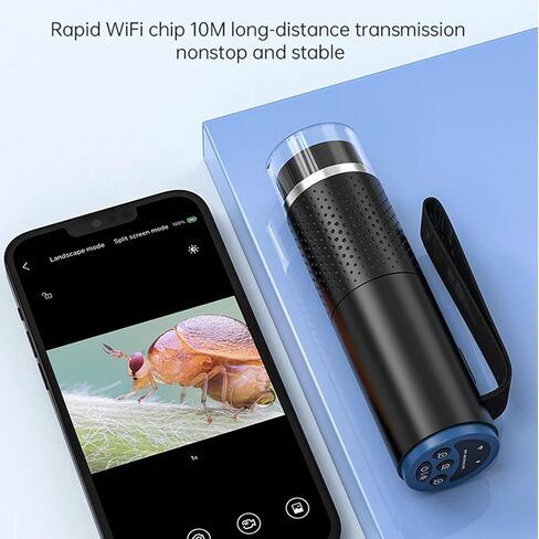 Cordless Digital Microscope, 50X-1000X Magnification Portable Handheld Microscopes Camera, Pocket HD Fixed Focus Magnifier Inspection Camera in Saudi Arabia