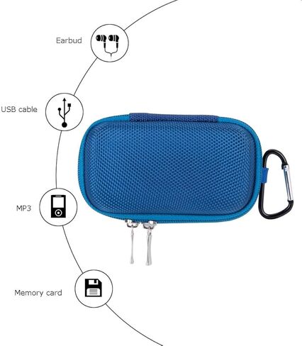 AGPTEK A02 مشغل MP3 بلوتوث أبيض مع حافظة مقاس 1.8 بوصة in Saudi Arabia