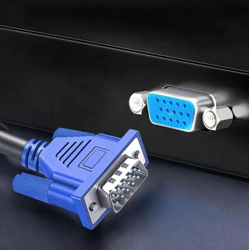 VGA Cable Standard Video Connection One Point Five Meter for Computer Monitor and Projector in Saudi Arabia