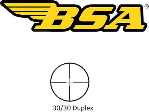 BSA Optics Edge Pistol Scope 2-7x28mm 30/30 Duplex Reticle, Black Matte in Saudi Arabia