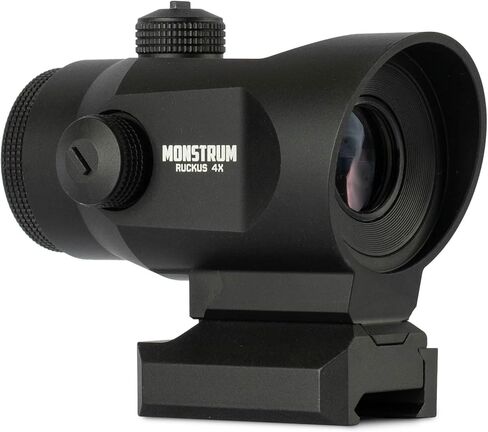 Monstrum Ruckus 4X Prism Scope with Shake Awake | BDC Reticle in Saudi Arabia