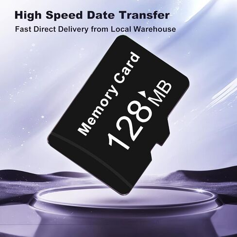 Micro SD Card 128MB (0.12GB) Pack of 6 in Bulk Low Capacity for MP3/Old Phones/Small Files Only -Not for Cameras/Dashcams/GB Devices in Saudi Arabia