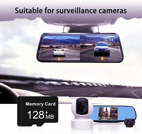Micro SD Card 128MB (0.12GB) Pack of 6 in Bulk Low Capacity for MP3/Old Phones/Small Files Only -Not for Cameras/Dashcams/GB Devices in Saudi Arabia