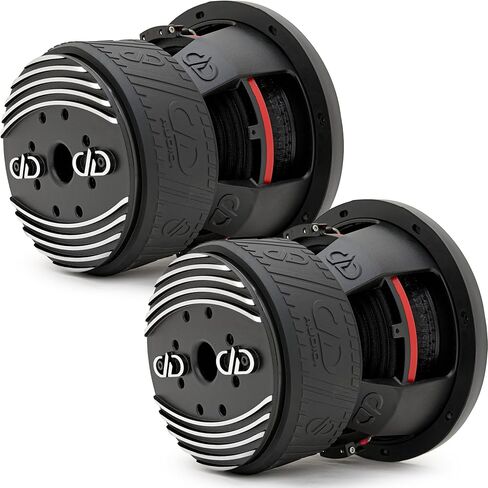 DD Audio 2 608F-D2 8" Dual 2-Ohm 3000W Subwoofers Pair in Saudi Arabia