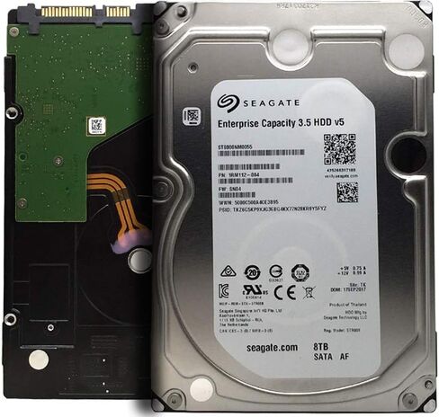 Seagate Exos 7E8 8TB Enterprise Capacity HDD7200 RPM 256MB Cache SATA 6 Gb/s Interface, 3.5inch Internal Hard Drive - ST8000NM0055 (Renewed) in Saudi Arabia