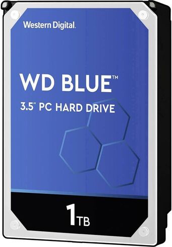 Wd Blue Wd10ezex 1 Tb 3.5 Internal Hard Drive - Sata - 7200 RPM - 64 in Saudi Arabia