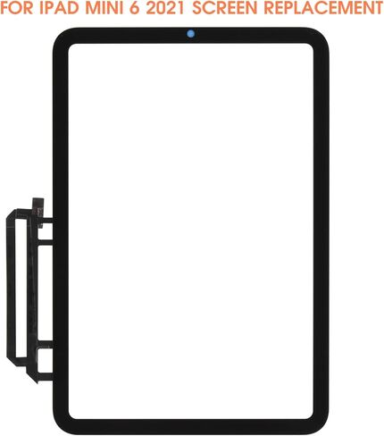 Touch Screen for iPad mini 6 2021 for iPad mini 6th Generation 8.3 inch Digitizer Model A2568 A2569 Screen Replacement Touchscreen Glass Panel with Repair Kit (Not LCD Display) in Saudi Arabia