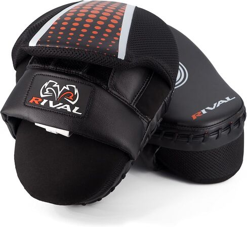 RIVAL Boxing RAPM Pro Punch Mitts - Padded Finger Protector, Pre-Curved, High-Density, Impact-Resistant Foam, and Airflow System in Saudi Arabia