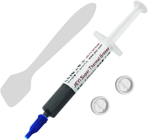Gadpiparty 1set Thermal Paste CPU Paste Thermal Compound Low Viscosity Silicone Grease for Heat Sink in Saudi Arabia