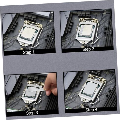 Gadpiparty 1set Thermal Paste CPU Paste Thermal Compound Low Viscosity Silicone Grease for Heat Sink in Saudi Arabia