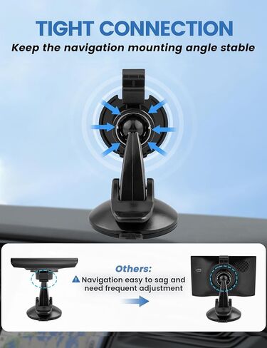 EWAY 2-Pack GPS Bracket Cradle Mount for Garmin Nuvi 42LM 44 52LM 54 55LMT 56 58 2407 2408 2447 2448 2467 2497 2507 2508 2547 2548 2557 2567 2577, Replacement Accessories for Garmin Navigator in Saudi Arabia