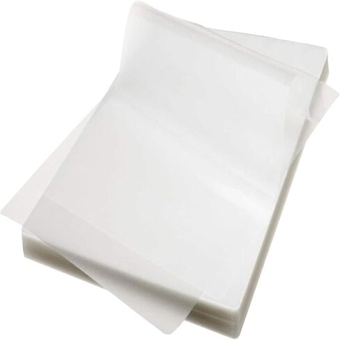 500-count Thermal Laminating Pouches Business Card Size 2.25-x-3.75-inch 5 Mil, Heat for Clear Glossy Finish up Thru 2-x-3.5-in Cards, with Carriers, Round Corners, Waterproof, 57mm x 95mm x 125mic in Saudi Arabia