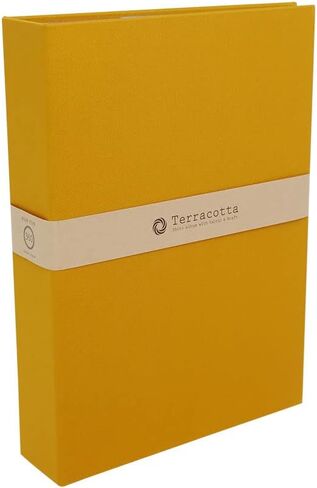 Nakabayashi Terracotta Terracotta 1PL Pocket Album, 3 Tiers, Holds 360 Sheets, 360 Sheets, Brown in Saudi Arabia