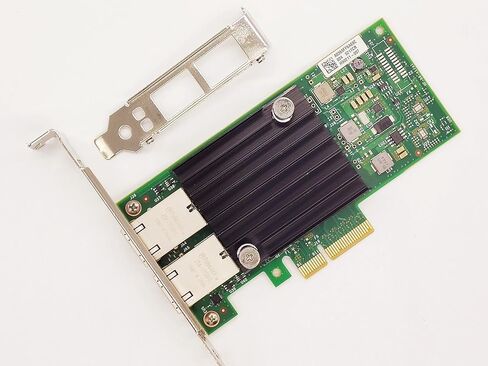 محول 10 جيجا بايت PCI-E ثنائي RJ45 منفذ NIC لبطاقة الشبكة إيثرنت LAN، مقارنة بـ Intel X550-T2 (Intel X550T2BLK)، منفذ RJ45، مع وحدة تحكم Intel X550-AT2، يدعم Windows Server/Linux/ESX in Kuwait