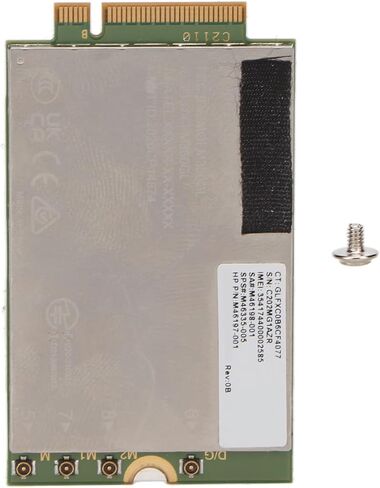 FM350-GL 5G LTE M.2 Network Card Module, WCDMA 4x4 MIMO GNSS Network Card, 4.67Gbps Downlink 1.25Gbps Uplink, Network Card for X360 830 840 850 G7 Laptop in Saudi Arabia