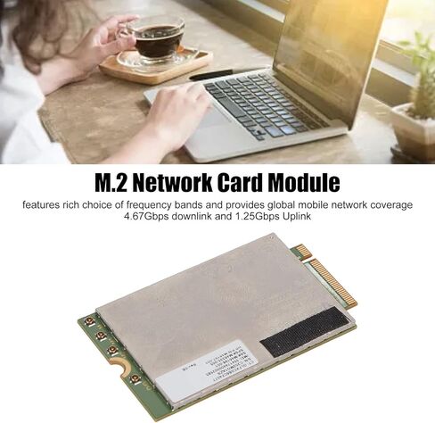 FM350-GL 5G LTE M.2 Network Card Module, WCDMA 4x4 MIMO GNSS Network Card, 4.67Gbps Downlink 1.25Gbps Uplink, Network Card for X360 830 840 850 G7 Laptop in Saudi Arabia