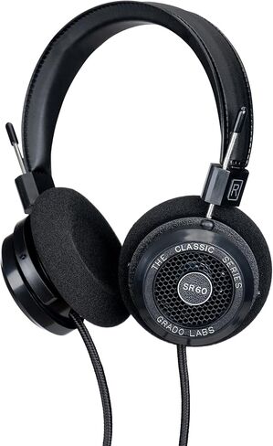 GRADO Classic Series SR60 Open-Back Headphones – Wired, On-Ear, Lightweight, Natural Sound, Home Listening in Saudi Arabia