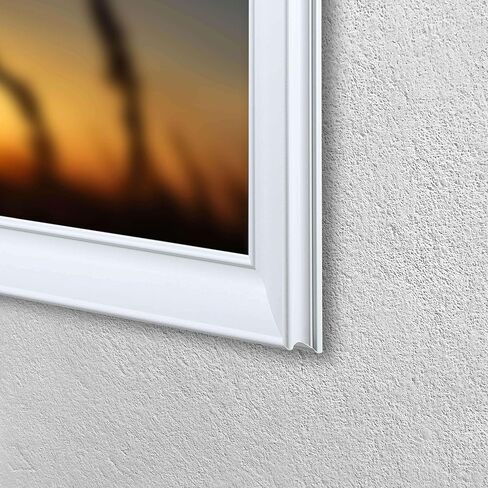 إطار حماية للتلفزيون، متوافق مع تلفزيون سامسونج The Frame، 43 بوصة، أبيض عصري، مناسب للتلفزيونات المثبتة على الحائط in Saudi Arabia