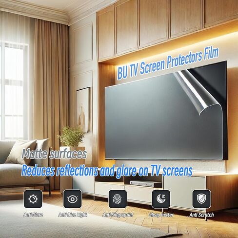 60 Inch TV Anti Glare Film, Matte Anti Glare TV Screen Protector, Glare Reduction Shield for 60 Inch (60" 1327) in Saudi Arabia