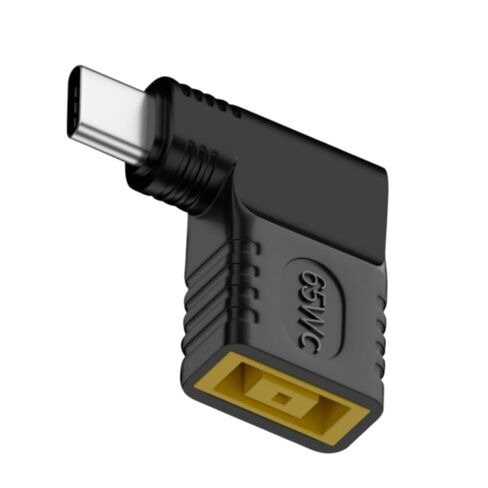 PD 140W Square to USB C Power Charging Adapter, Slim Tip Female Input to Type-C Male Connector with Smart PD Identification Chip, for Type c Phone, Tablet, Laptop in Saudi Arabia