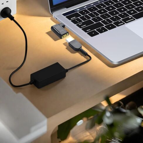 PD 140W Square to USB C Power Charging Adapter, Slim Tip Female Input to Type-C Male Connector with Smart PD Identification Chip, for Type c Phone, Tablet, Laptop in Saudi Arabia