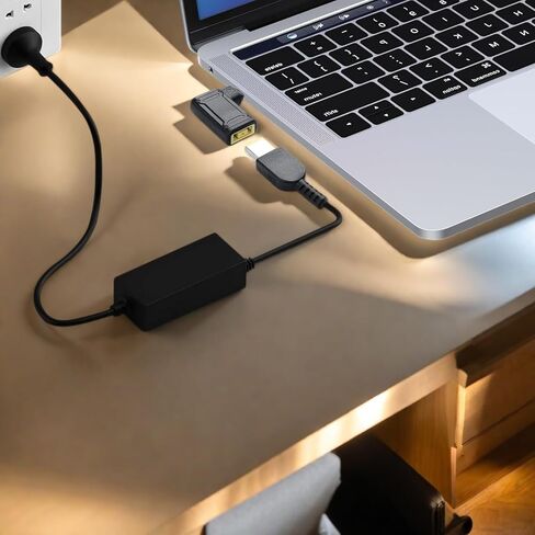 PD 140W Square to USB C Power Charging Adapter, Slim Tip Female Input to Type-C Male Connector with Smart PD Identification Chip, for Type c Phone, Tablet, Laptop in Saudi Arabia