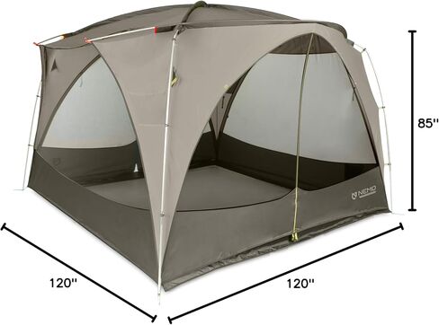 NEMO Equipment Victory Screenhouse Camp Shelter - One Size - Fog/Smokey Olive in Kuwait