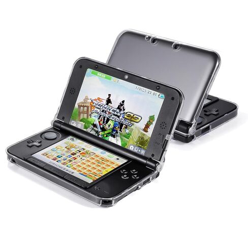 غطاء حماية من FiiMan ذو غلاف صلب وشفاف للغاية من الكريستال لجهاز Nintendo 3DS XL LL، ملحق جلدي متوافق مع وحدة التحكم في الألعاب المحمولة in Kuwait