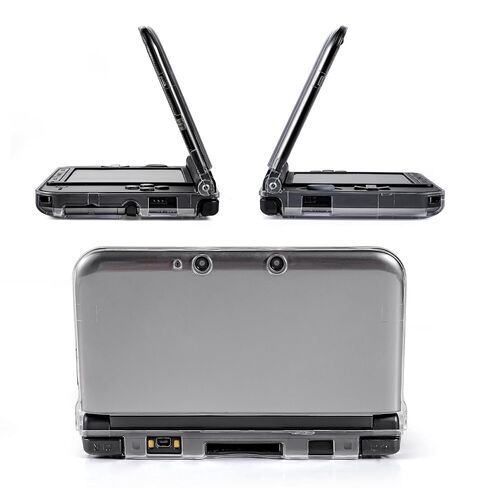 غطاء حماية من FiiMan ذو غلاف صلب وشفاف للغاية من الكريستال لجهاز Nintendo 3DS XL LL، ملحق جلدي متوافق مع وحدة التحكم في الألعاب المحمولة in Kuwait