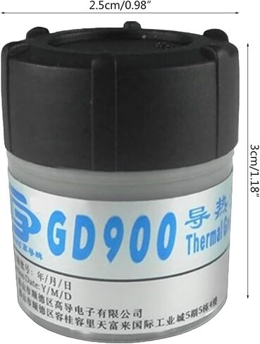 Thermal Paste 30 Grams Silicone GD900 Compound Heatsink For IC Processor CPU Coolers Conductive Grease Heatsink in Saudi Arabia