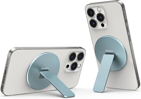 قبضة حامل هاتف مغناطيسي لـ Magsafe، مسند رفيع للغاية مع حامل مغناطيسي قوي، قابل للتعديل 140 درجة للسفر بدون استخدام اليدين، العمل، الترفيه | متوافق مع iPhone17-12، أسود in Kuwait