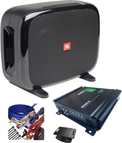 مضخم صوت جي بي إل فيوز مزدوج سلبي مدمج + مضخم صوت Audio360 AD2000.1 أحادي الكتلة مع مجموعة أسلاك in Kuwait