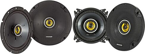 Kicker 46CSC674 CS-Series CSC67 6.75-Inch (165mm) Coaxial Speakers w/ 46CSC44 4" Coaxial Bundle in Saudi Arabia