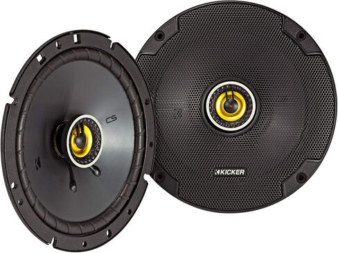 Kicker 46CSC674 CS-Series CSC67 6.75-Inch (165mm) Coaxial Speakers w/ 46CSC44 4" Coaxial Bundle in Saudi Arabia
