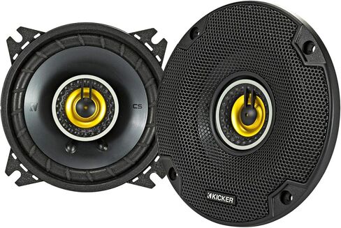 Kicker 46CSC674 CS-Series CSC67 6.75-Inch (165mm) Coaxial Speakers w/ 46CSC44 4" Coaxial Bundle in Saudi Arabia