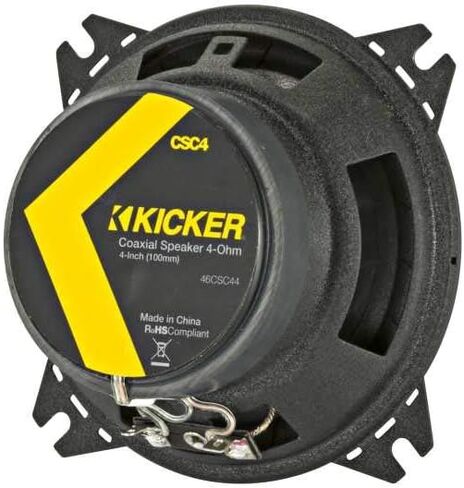 Kicker 46CSC674 CS-Series CSC67 6.75-Inch (165mm) Coaxial Speakers w/ 46CSC44 4" Coaxial Bundle in Saudi Arabia