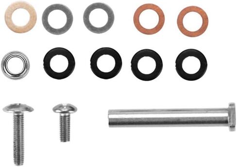 Generic DSU79-03 Fishing Reel Handle Grip, Power Knob Reel Replacement Parts (Silver Black) in Saudi Arabia
