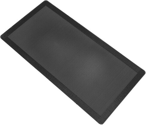 PC Fan Dust Mesh Filter Black Ultra Fine Holes Dust Proof Grills 120x240mm Magnetic PVC Computer Accessories Cooling Fans in Saudi Arabia