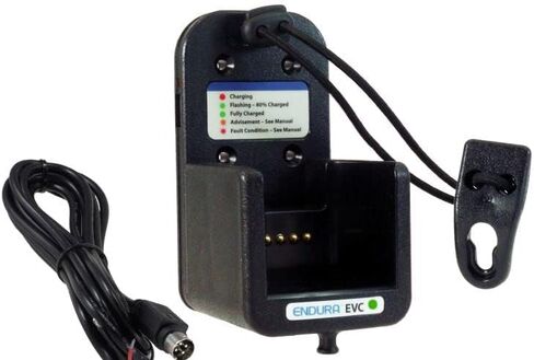Our Very Best Single Cup Endura EVC in-Vehicle Radio Charger. Fits: BK Technologies (Bendix King) Radio Model BKR5000 in Saudi Arabia