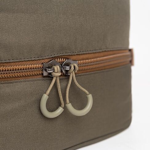 Raprance Professional Fly Tying Travel Case, 4 Clear Pockets and Padded Tool Storage Caddy Hold Fly Tying Vise,Tool Kit,Materials (Brown Olive) in Saudi Arabia