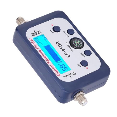 Digital Satellite Signal Finder, Portable Satellite Meter Detector Backlit LCD Display, for Astronomical Observation, Navigation and Positioning, Working in Saudi Arabia