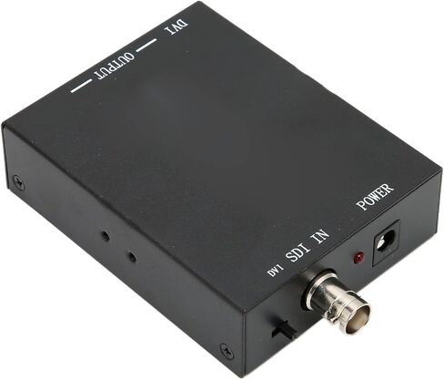 SDI to DVI Converter, SDI to HD Multimedia Interface/DVI Converter HD 1080P, SDI to HD Multimedia Interface Converter Supports HDSDI 3GSDI AC 100‑240V (US Plug) in Saudi Arabia