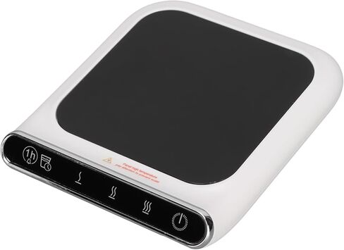 Mug Warmer, PI Heating Method Cup Warmer, USB Powered with 3 Temperature Settings 55, 70, 90, 110, Ideal for Ceramic, Glass & Metal Cups in Saudi Arabia