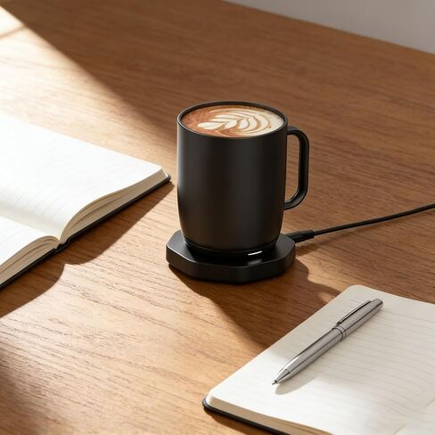 Vikye Charging Coaster Compatible with Ember Mug, Temperature Control Smart Mug 2 2+ 1, Power Cord Charger Dock Base for Wireless Warmer Cup Accessories in Saudi Arabia
